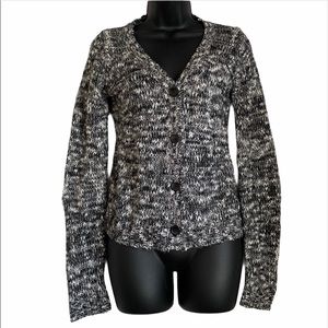 Black & White Knit Sweater